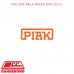 PIAK SIDE RAILS FITS MAZDA BT50 2011+